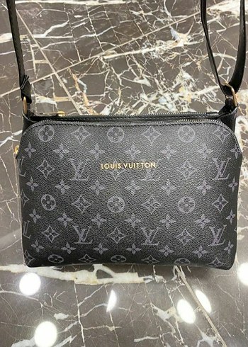 Gri Desenli Louis Vuitton Deri Kadın Çanta