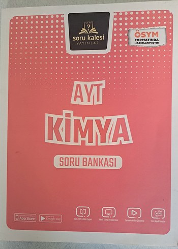 AYT Kimya Soru Bankası - Soru Kalesi
