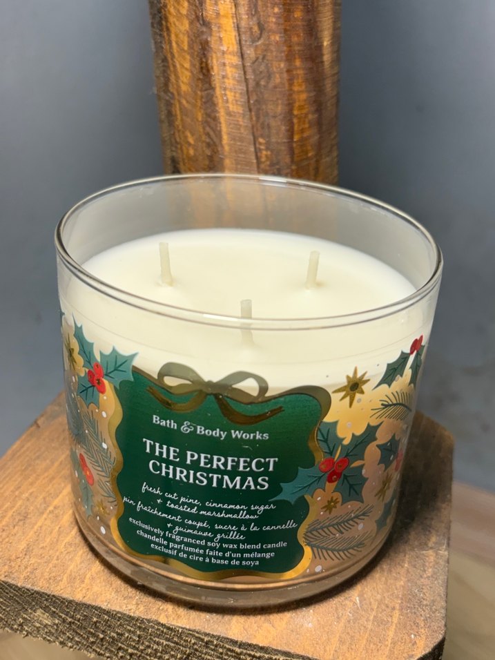 Altın Renkli Parlak Christmas Mum - Görsel 5