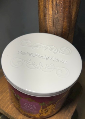 Burgundy Rose Water & Ivy Mum - Görsel 2