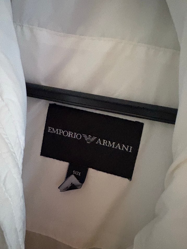 Ekru Şişme Mont emprio armani — görsel 3/5