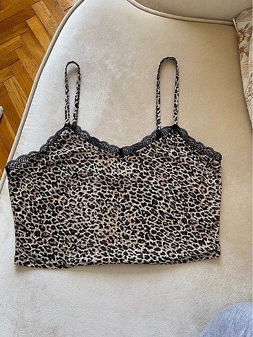 Shein Y2k Vintage Leopar Üst