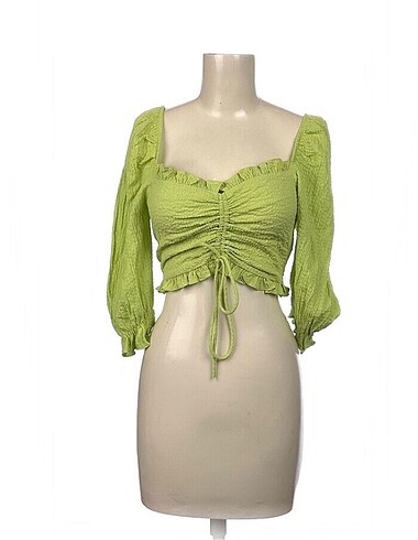 m Beden Bershka Y2k Fairycore Crop Üst