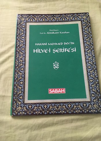 Hakanî Mehmed Bey'in Hülye-i Şerifesi Kitabı