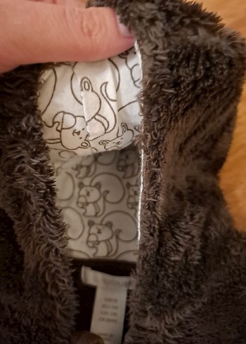 Kahverengi Kürklü Bebek Tulumu - Görsel 7