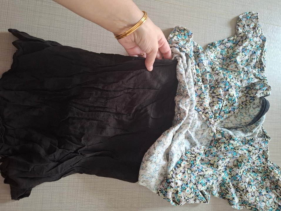 Çok Renkli Midi Elbise - Görsel 4