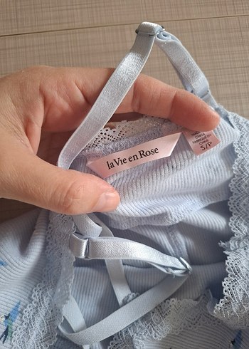 Beyaz Dantel Detaylı Midi Gecelik - Görsel 4