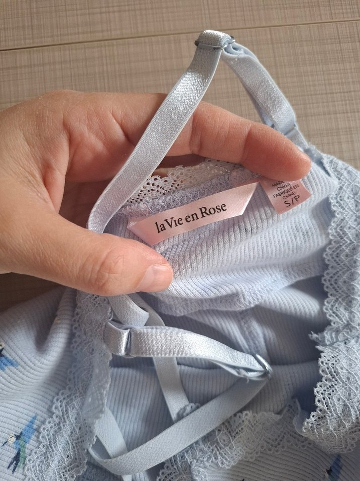 Beyaz Dantel Detaylı Midi Gecelik - Görsel 4