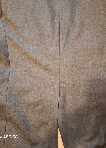 Düğmeli Gri Erkek Takım Ceketi - Görsel 5