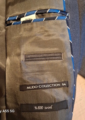 Düğmeli Gri Erkek Takım Ceketi - Görsel 3