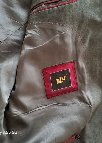 Gri Düğmeli Erkek Takım Ceketi - Görsel 4