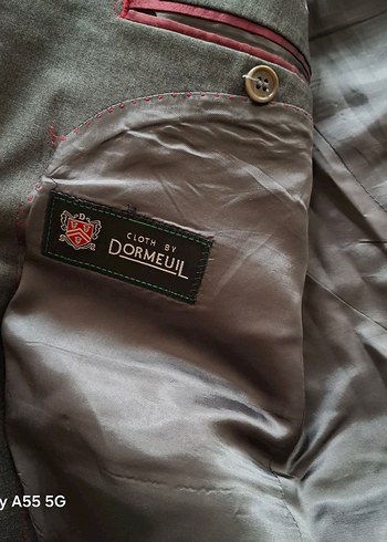 Gri Düğmeli Erkek Takım Ceketi - Görsel 3