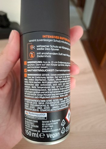  Beden erkek Deodorant
