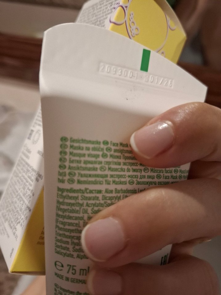 Lr marka Aloe Vera Magic Bubble Yüz Maskesi - Görsel 3