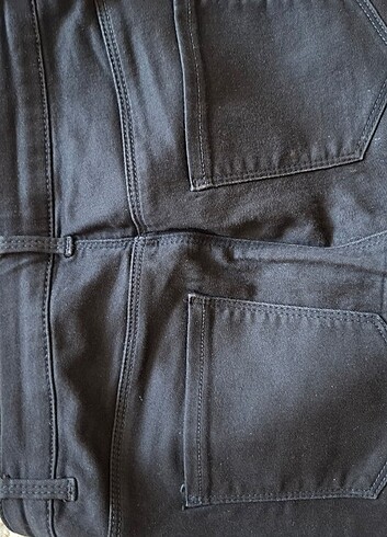 m Beden siyah Renk Canvas pantolon
