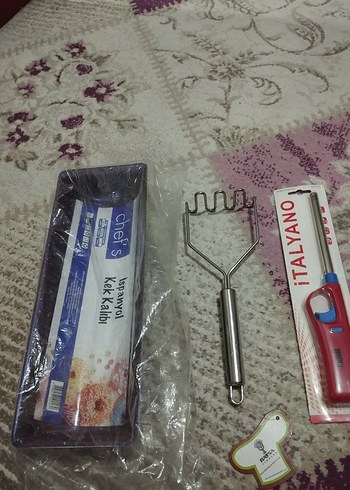 Beden Chef's Kek Kalıbı ve Mutfak Gereçleri