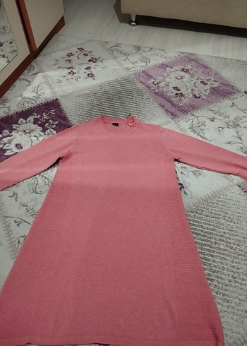 Defacto Pembe Uzun Kollu Triko Kadın Kazak