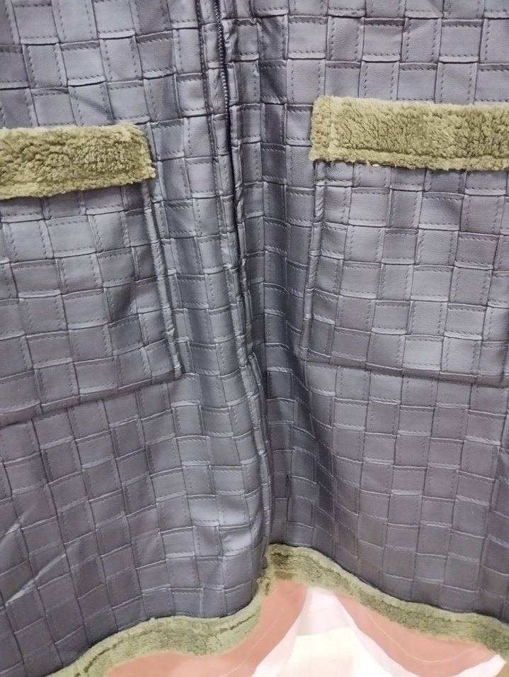 siyah Uzun Fermuarlı Kadın Yelek - Görsel 3