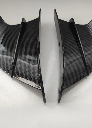 Karbon motosiklet yan kanat winglet - Görsel 4