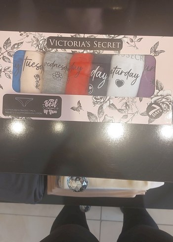 Victoria's Secret Baskılı Kadın Külot Seti
