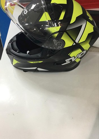 Kemerli Siyah Deri Motosiklet Kaskı - Görsel 7