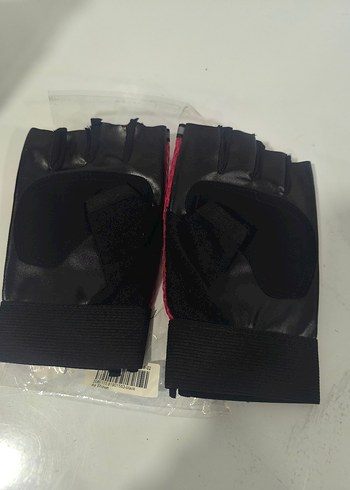 Kırmızı Biker Spor Eldivenleri sıfır - Görsel 2