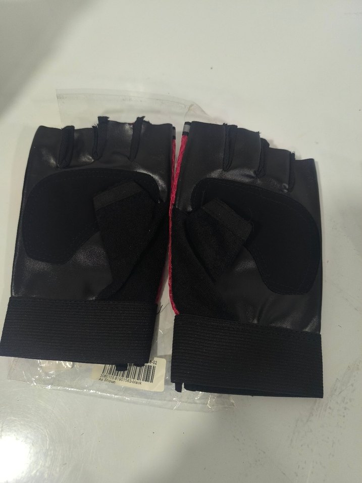 Kırmızı Biker Spor Eldivenleri sıfır - Görsel 2