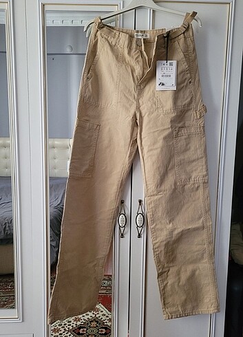 36 Beden pull&bear kargo pantolon 