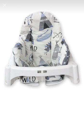 Çift yönlü mama sandalyesi minderi - Görsel 2