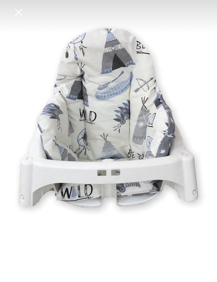 Çift yönlü mama sandalyesi minderi - Görsel 2