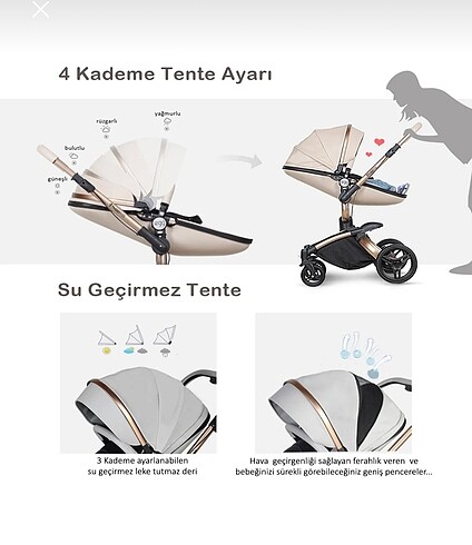 Huggy bebek arabası - Görsel 4