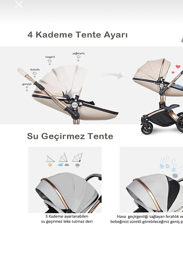 Huggy bebek arabası - Görsel 4