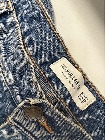 Distressed mom fit jean - Görsel 3