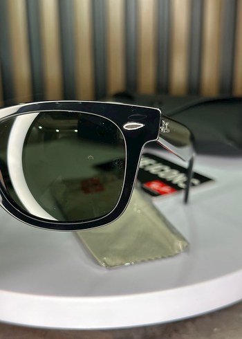 Ray-Ban 2140 901 50/22 150 3N wayfarer eğimli - Görsel 5