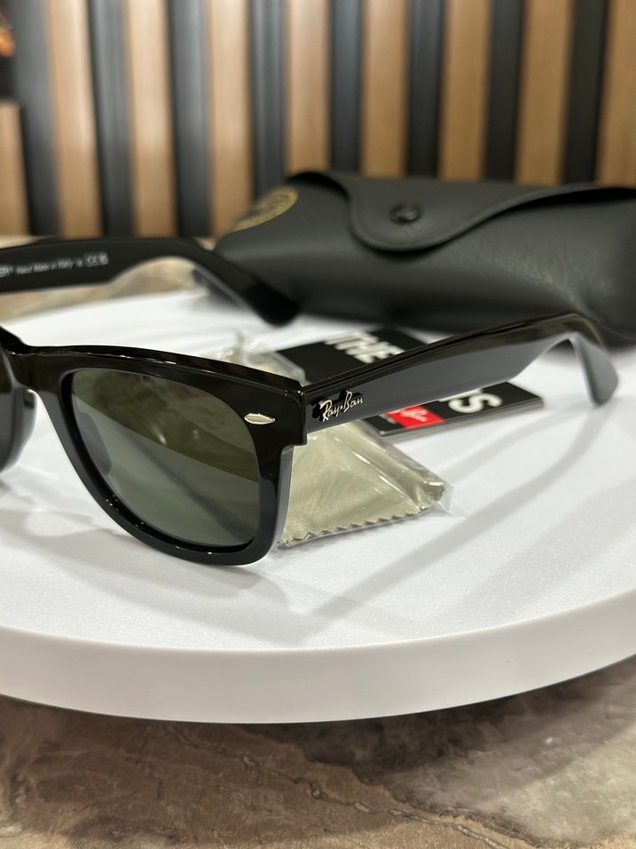 Ray-Ban 2140 901 50/22 150 3N wayfarer eğimli - Görsel 4