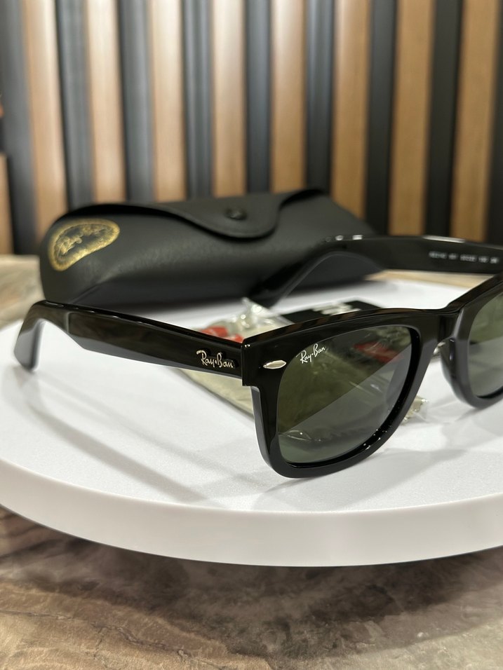 Ray-Ban 2140 901 50/22 150 3N wayfarer eğimli - Görsel 2