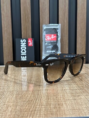 Ray ban 2140 50/22 wayfarer eğimli