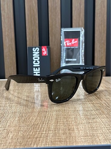 Ray ban 2140 50/22 wayfarer eğimli