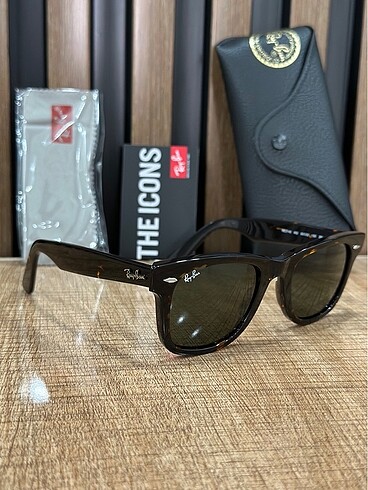 Ray ban 2140 50/22 wayfarer eğimli