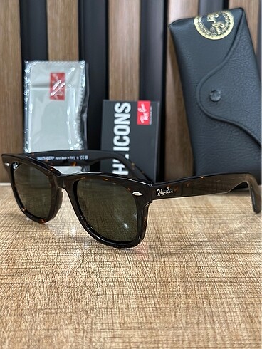 Beden çeşitli Renk Ray ban 2140 50/22 wayfarer eğimli