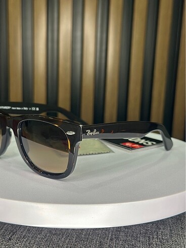 Beden kahverengi Renk Ray ban 2140 50/22 wayfarer eğimli
