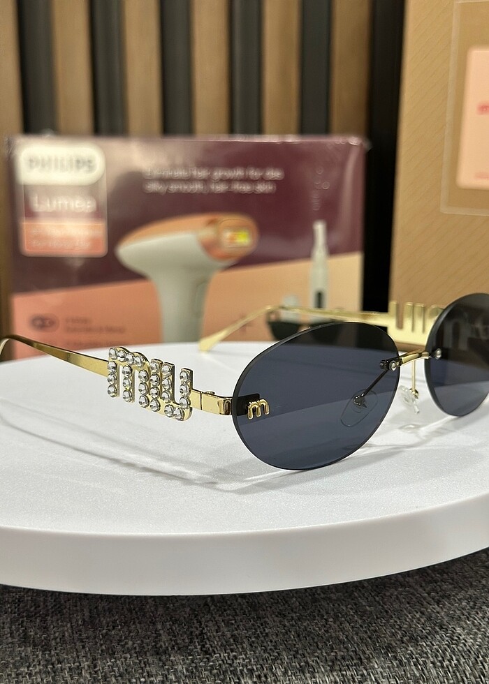 Miu Miu 63/17 güneş gözlüğü - Görsel 3