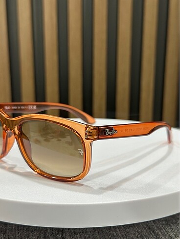  Beden turuncu Renk Ray ban 2389 57/19 güneş gözlüğü