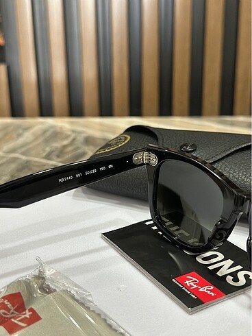 Ray ban 2140 901 50/22 150 3N wayfarer eğimli - Görsel 6