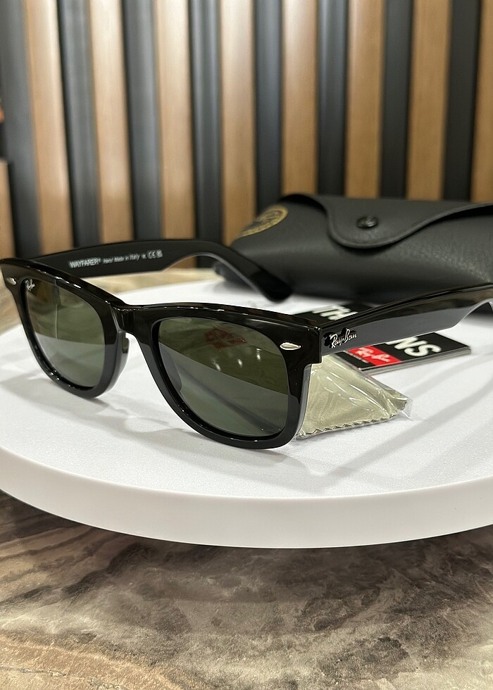 Ray ban 2140 901 50/22 150 3N wayfarer eğimli - Görsel 3