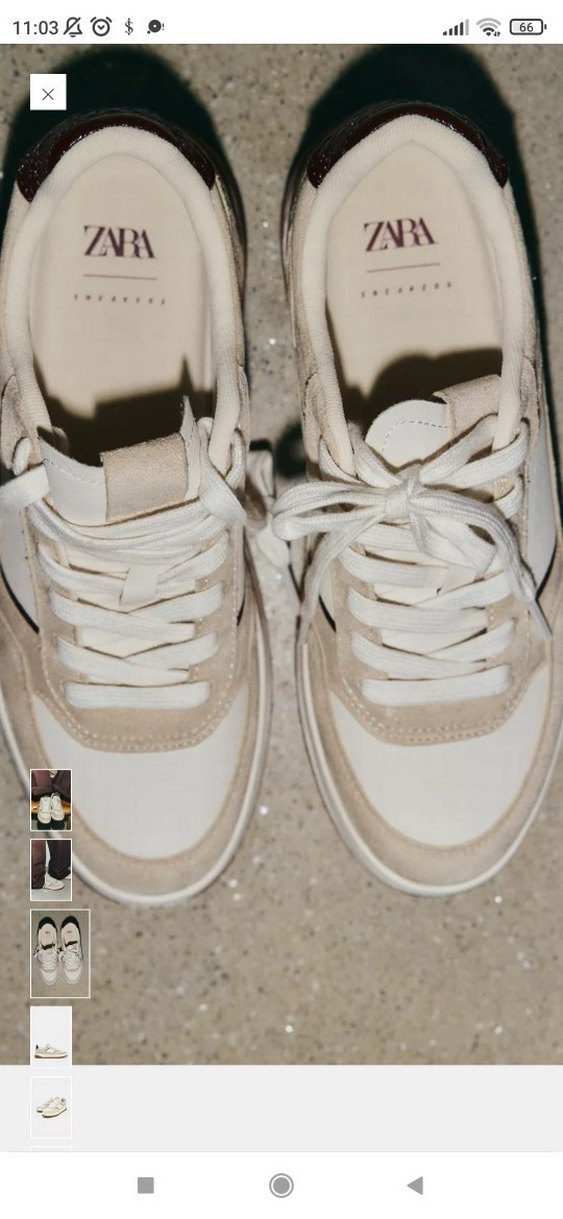 Beyaz Gri Süet Bağcıklı Stiletto Topuklu Spor Ayakkabı - Görsel 3