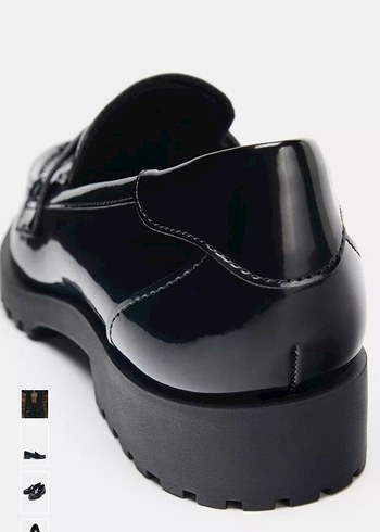 Klasik Siyah Deri Tokalı Loafer - Görsel 6
