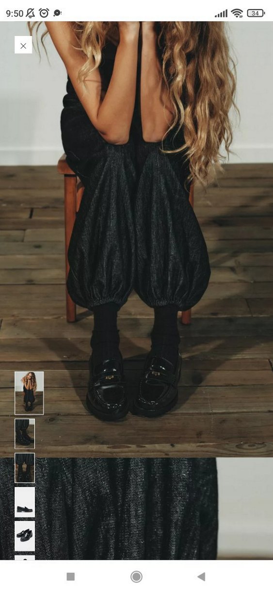 Klasik Siyah Deri Tokalı Loafer - Görsel 3