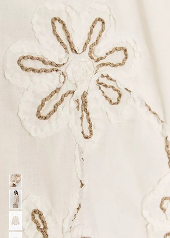 Nakışlı Dantel Detaylı Bohem Kadın Bluz - Görsel 6