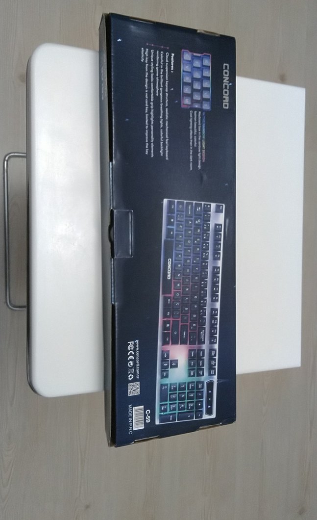 Concord Çok Renkli RGB Klavye - Görsel 2